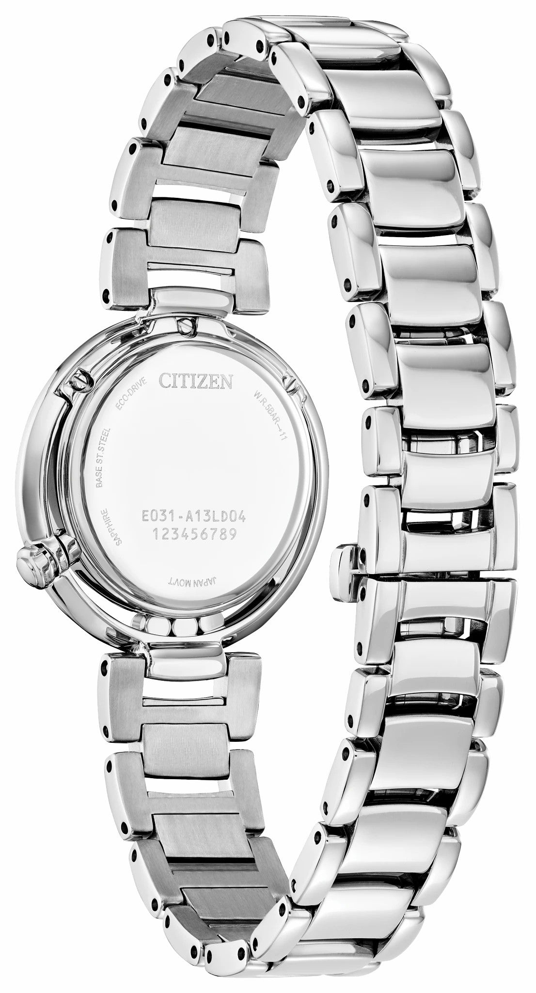 Citizen L Arcly Blue Dial Stainless Steel Bracelet EM1110-56N - Citizen Deals