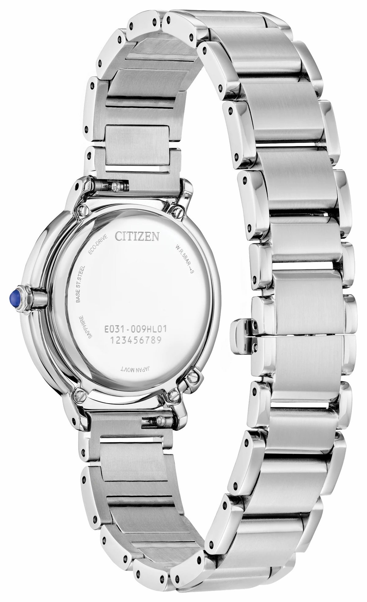 Citizen L Arcly Red Dial Stainless Steel Bracelet EM1091-67X - Citizen Customer Favorite