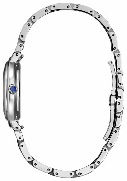 Citizen L Arcly Red Dial Stainless Steel Bracelet EM1091-67X - Citizen Customer Favorite