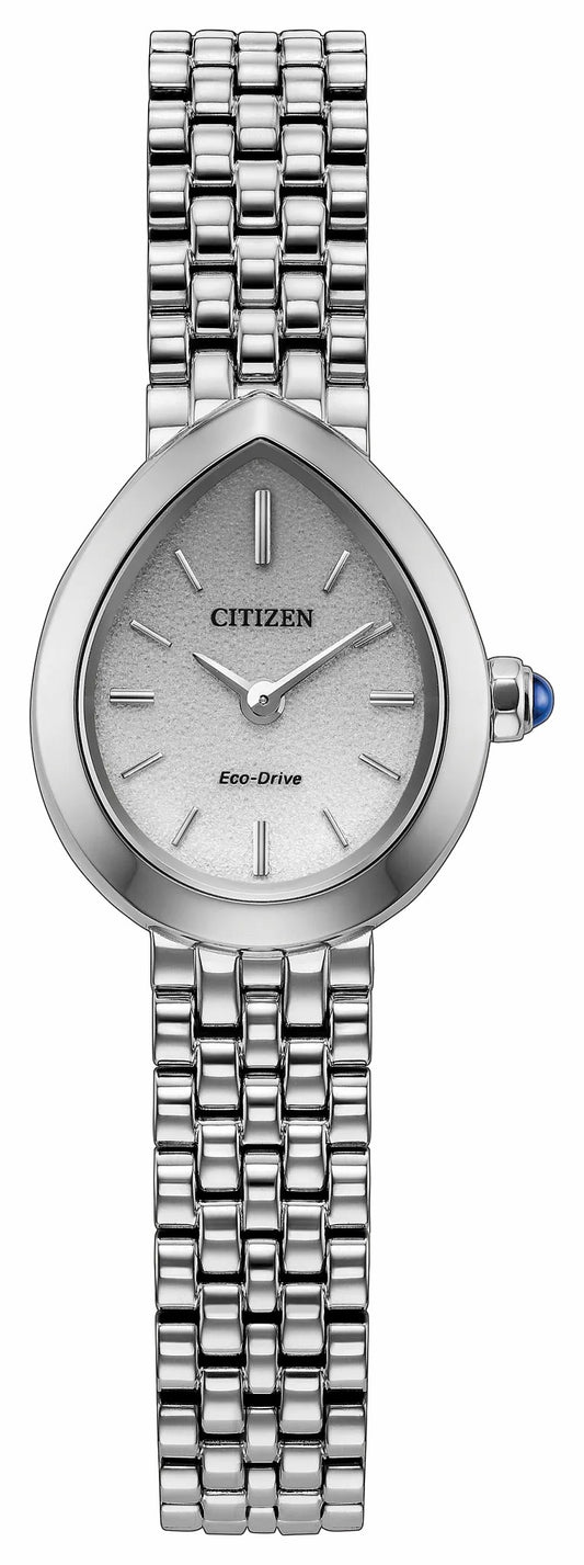 Citizen L Rainell White Dial Stainless Steel Bracelet EX1550-54A - Citizen Quality