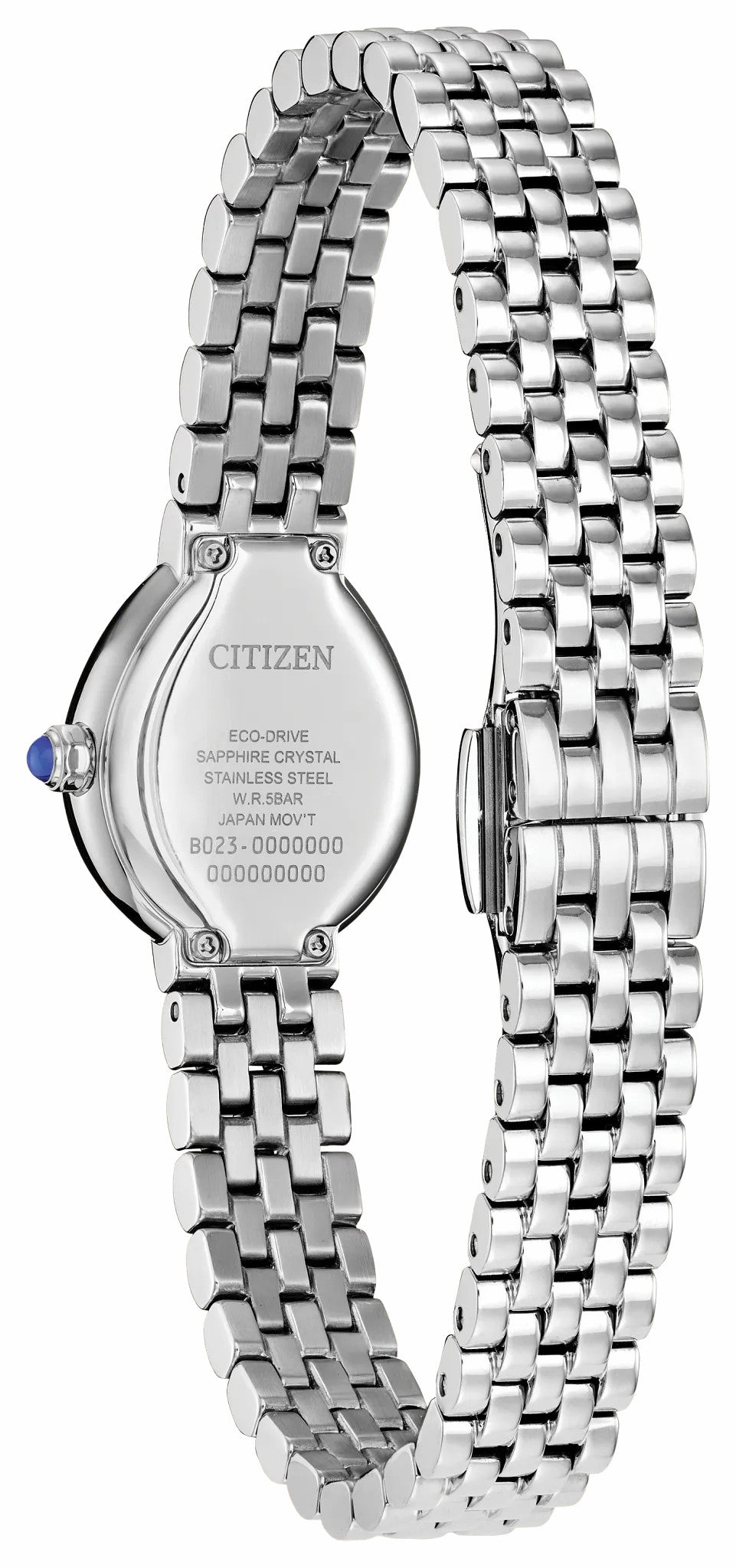 Citizen L Rainell White Dial Stainless Steel Bracelet EX1550-54A - Citizen Quality