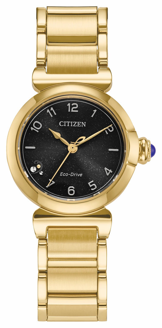 Citizen L Mae Black Dial Stainless Steel Bracelet EM1132-88H - Citizen Best Seller