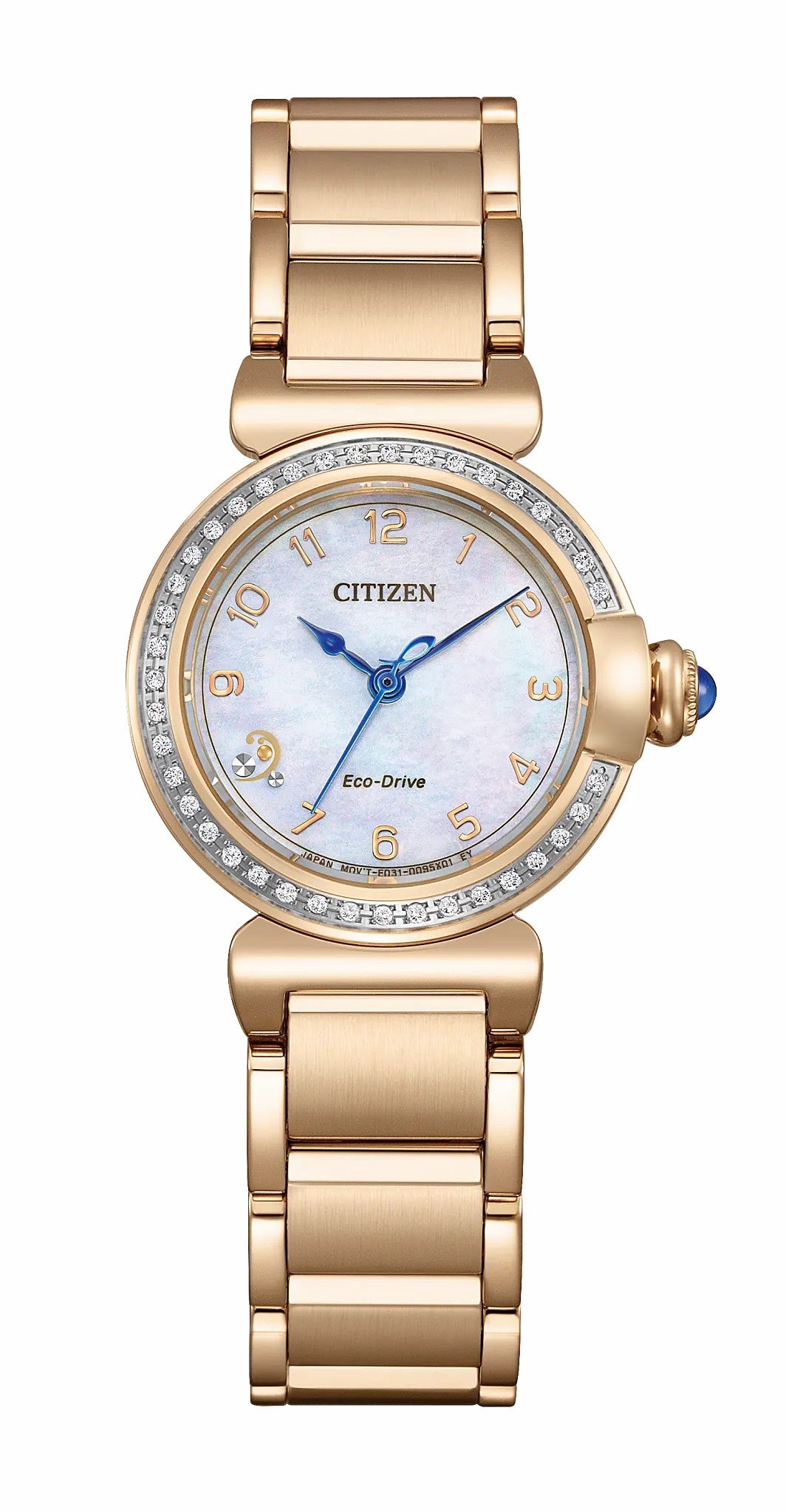 Citizen L Mae White Dial Stainless Steel Bracelet EM1123-89D - Citizen Great Value