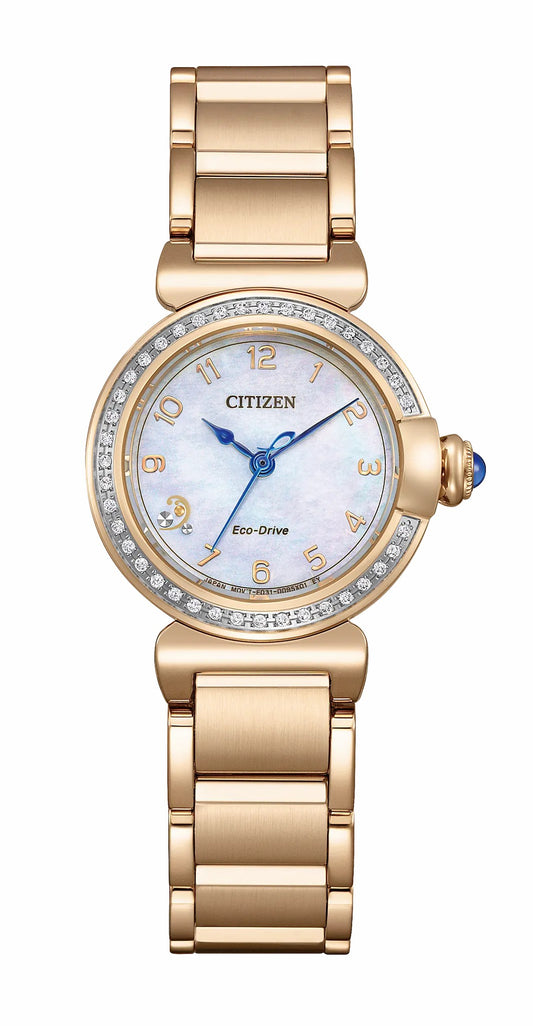 Citizen L Mae White Dial Stainless Steel Bracelet EM1123-89D - Citizen Great Value