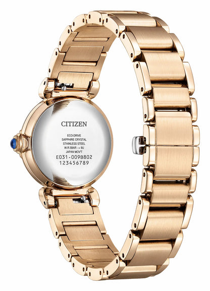 Citizen L Mae White Dial Stainless Steel Bracelet EM1123-89D - Citizen Great Value