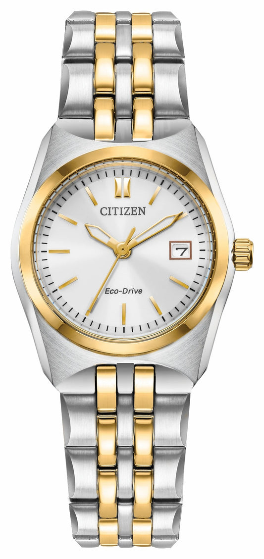Corso White Dial Stainless Steel Bracelet EW2299-50A - Citizen Trending