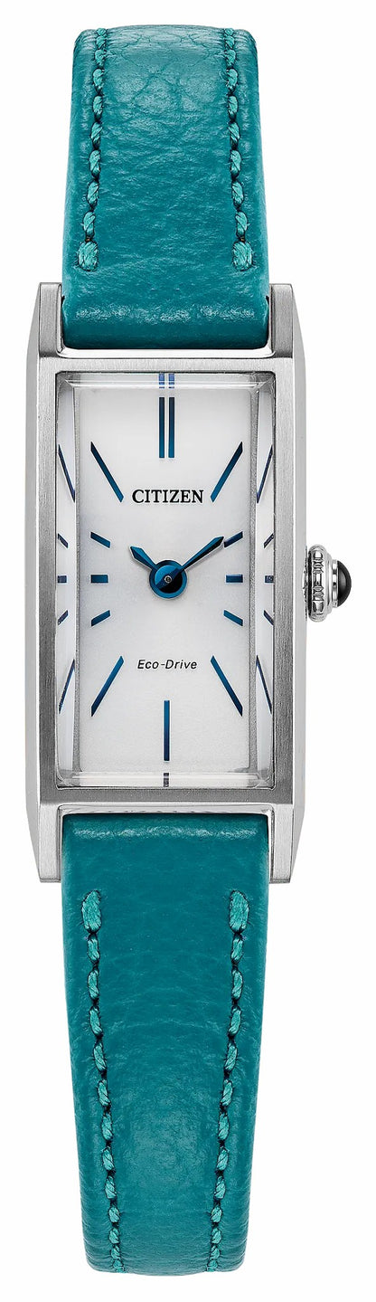 Fio White Dial Leather Strap EG7120-00A - Citizen Deals
