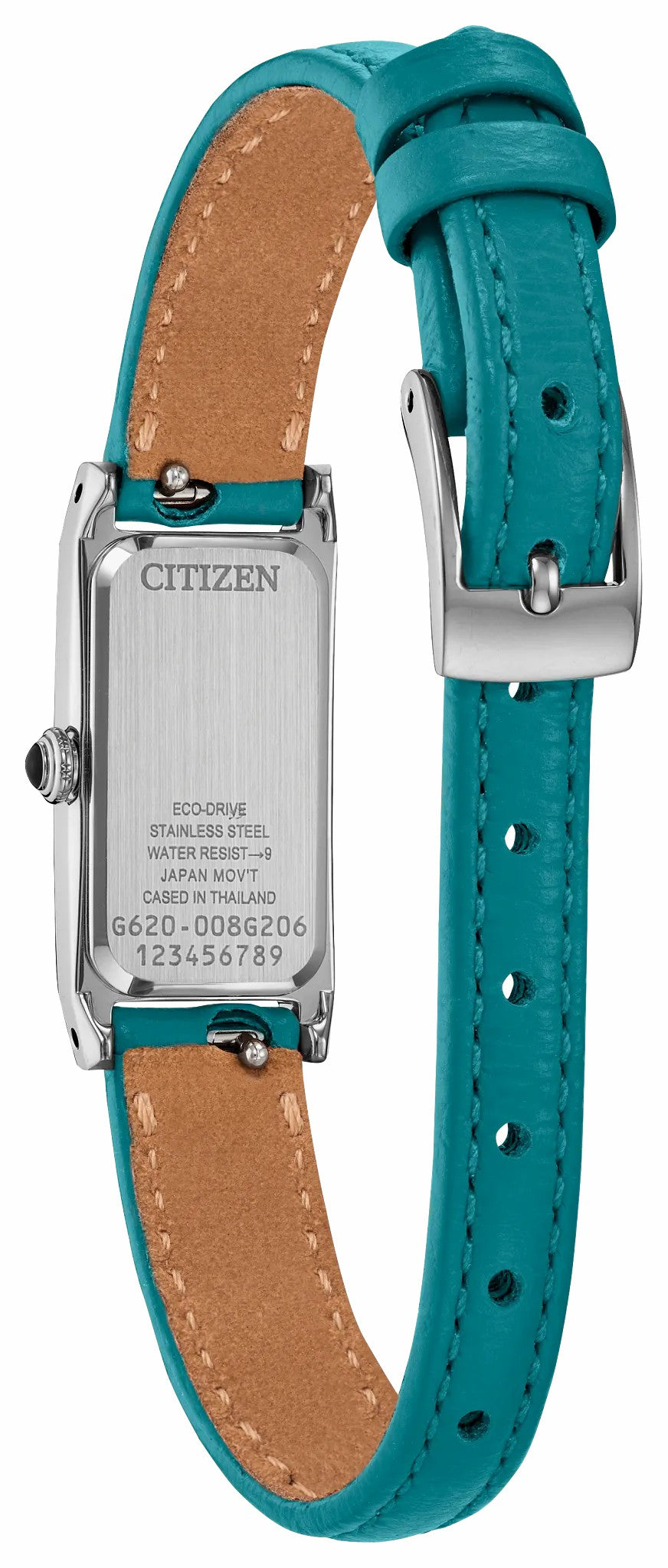 Fio White Dial Leather Strap EG7120-00A - Citizen Deals