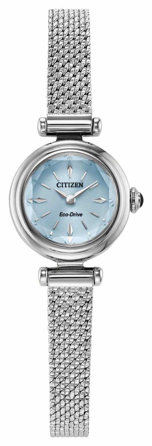 Fio Light Blue Dial Stainless Steel Bracelet EG7081-51L - Citizen Best Price