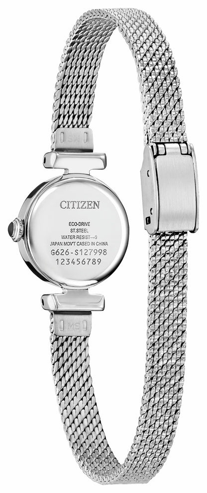 Fio Light Blue Dial Stainless Steel Bracelet EG7081-51L - Citizen Best Price