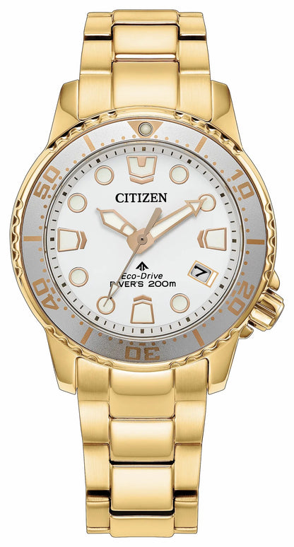 Promaster Dive White Dial Stainless Steel Bracelet EO2029-54A - Citizen Value