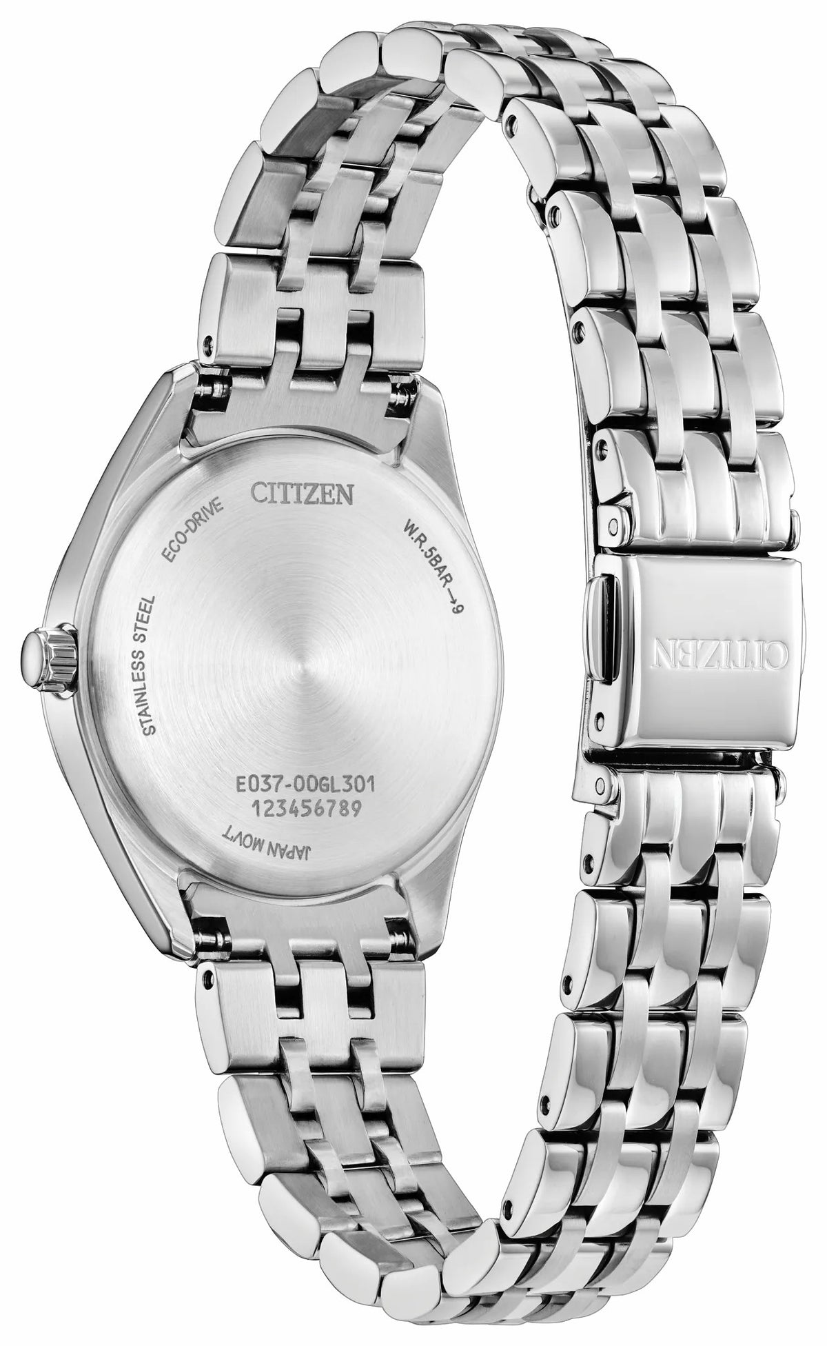 Peyten Purple Dial Stainless Steel Bracelet EM1230-54X - Citizen Premium