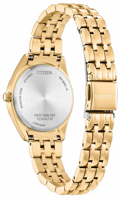 Peyten White Dial Stainless Steel Bracelet EM1232-59D - Citizen Classic