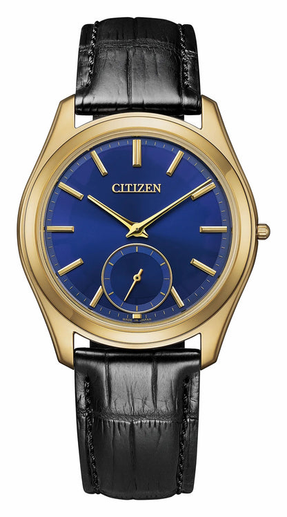 Eco-Drive One Blue Dial Crocodile Strap AQ5022-02L - Citizen Hot Sale