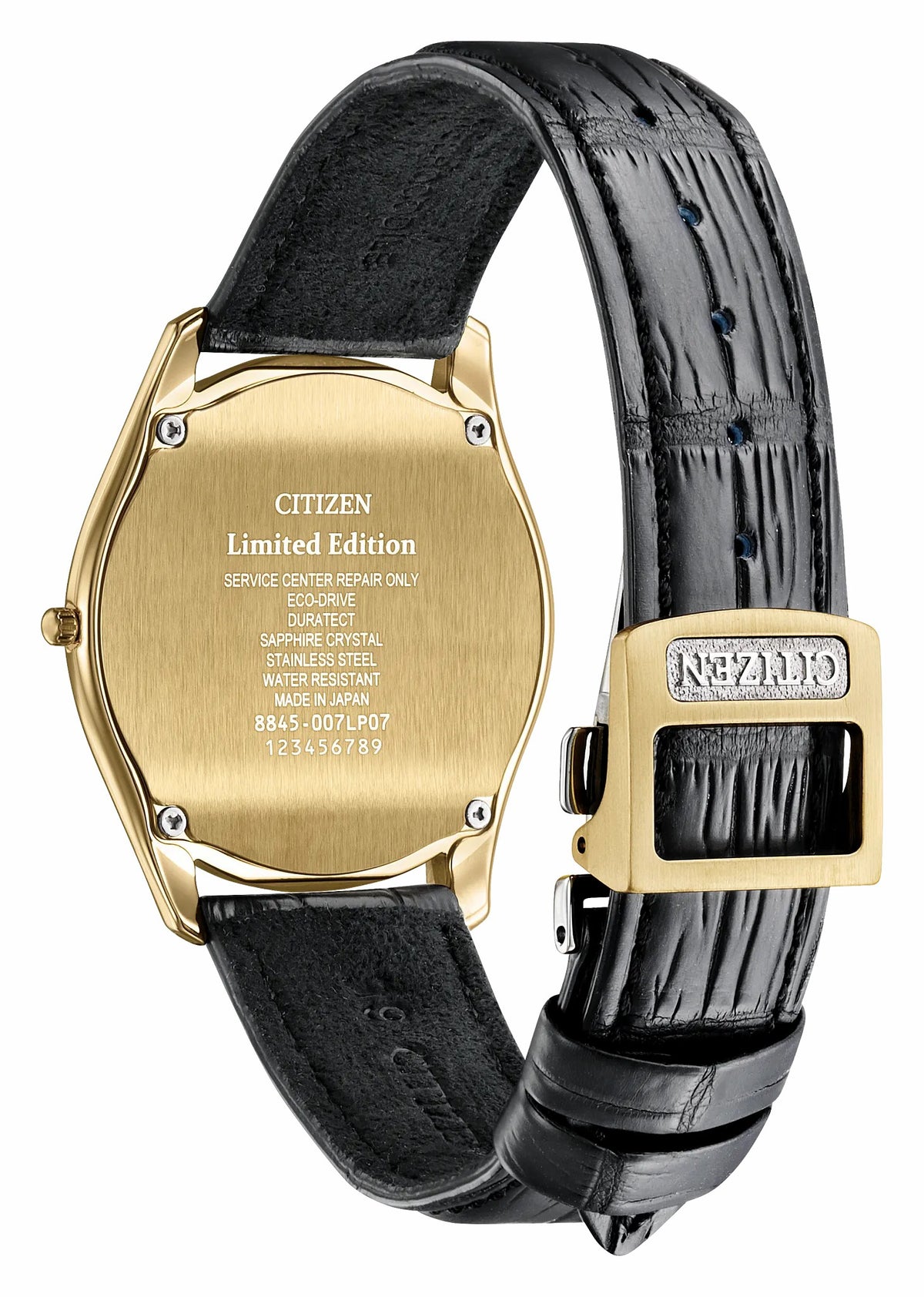 Eco-Drive One Blue Dial Crocodile Strap AQ5022-02L - Citizen Hot Sale