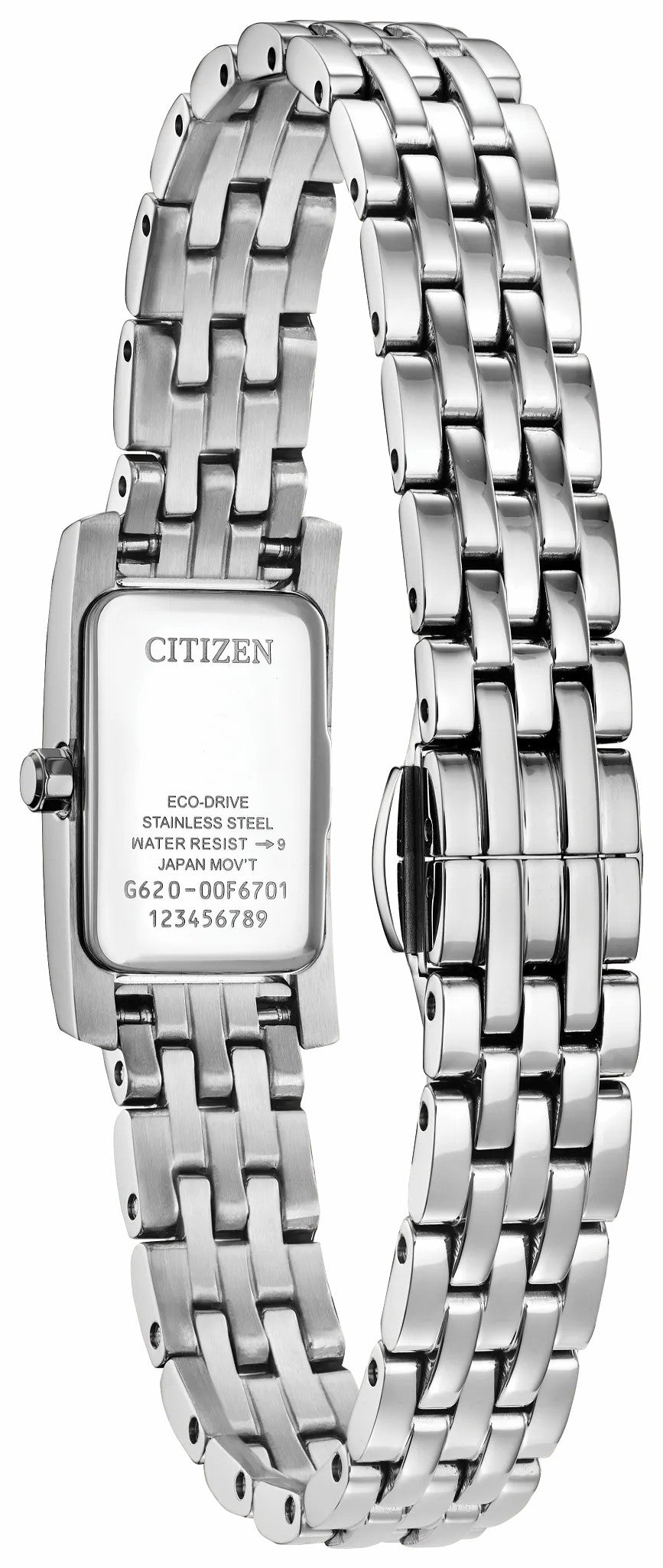 Petite Palidoro Pink Dial Stainless Steel Bracelet EG7110-54Y - Citizen Value