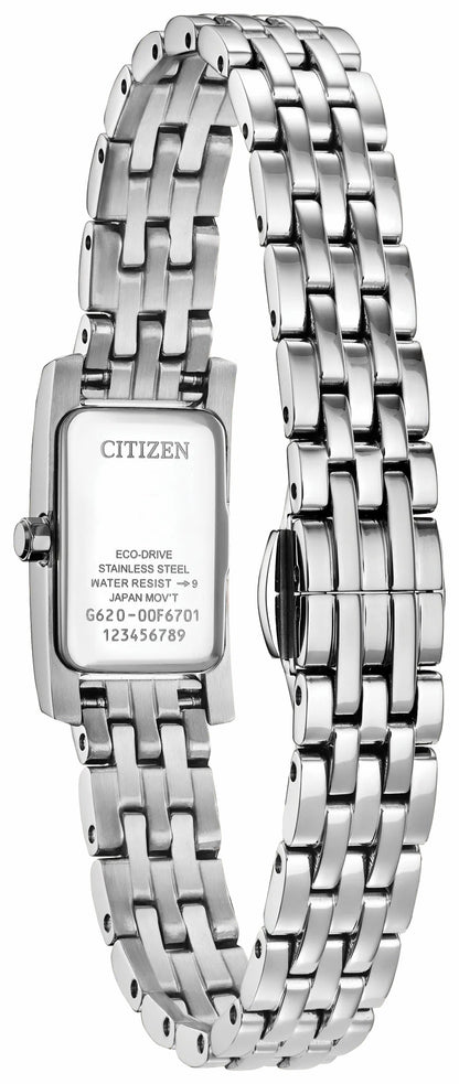 Petite Palidoro Pink Dial Stainless Steel Bracelet EG7110-54Y - Citizen Value