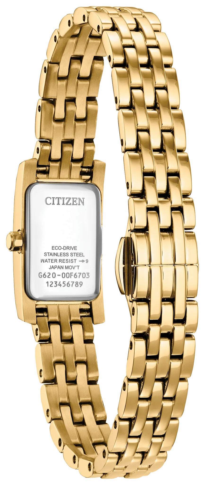Petite Palidoro Black Dial Stainless Steel Bracelet EG7112-59E - Citizen Featured
