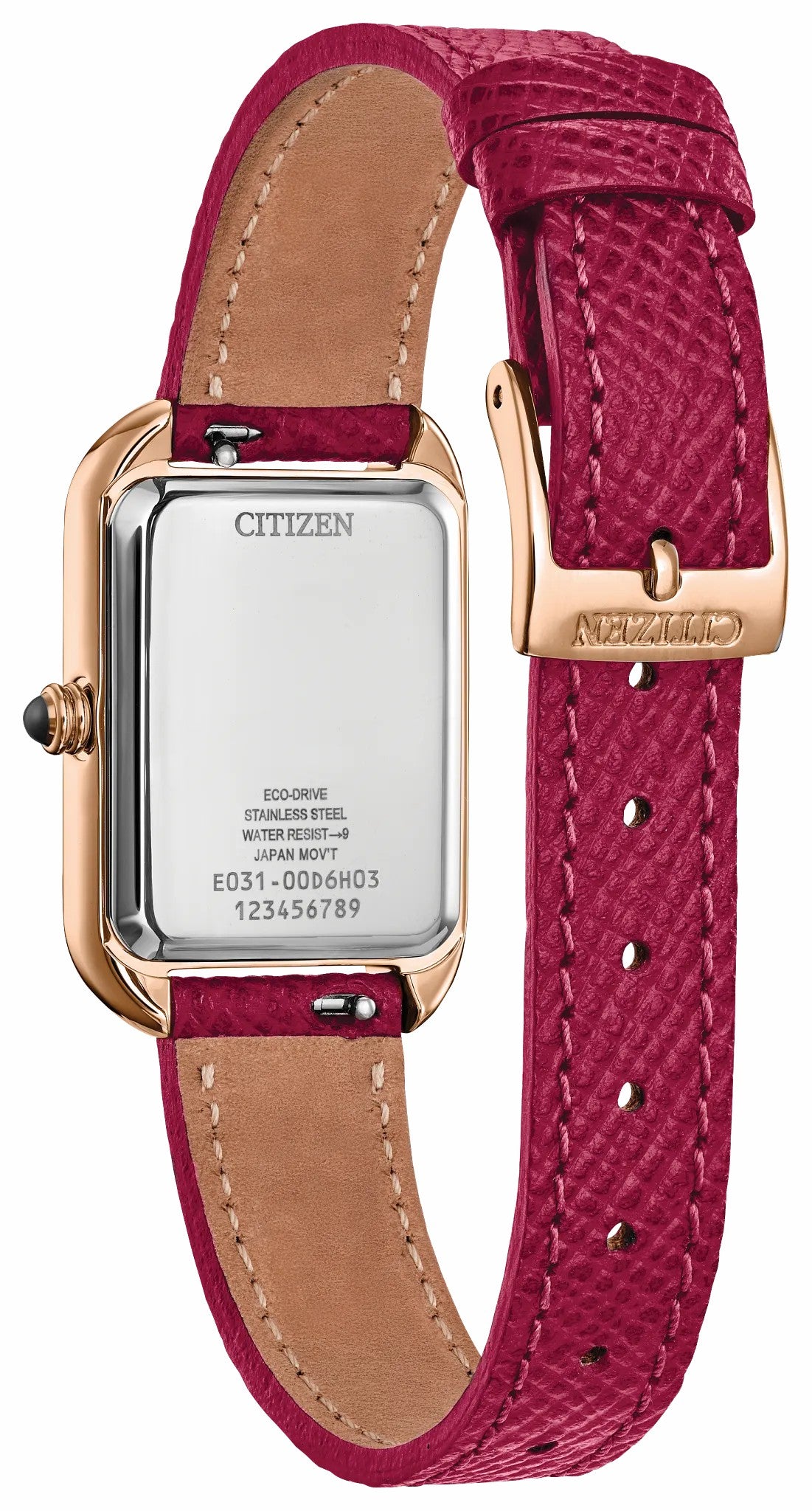 Dress Classic White Dial Leather Strap EM1193-08D - Citizen Smart Buy