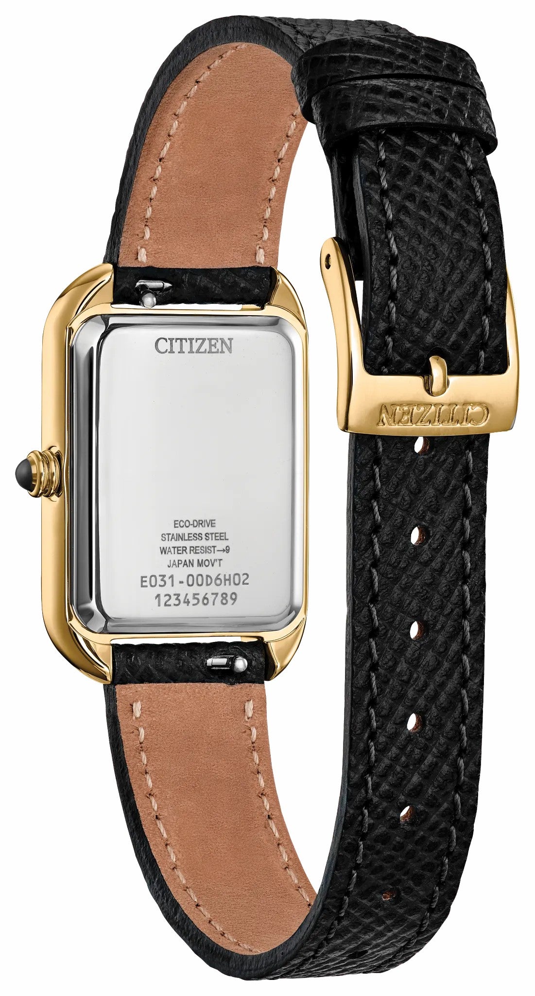 Dress Classic Black Dial Leather Strap EM1192-01E - Citizen Hot Sale