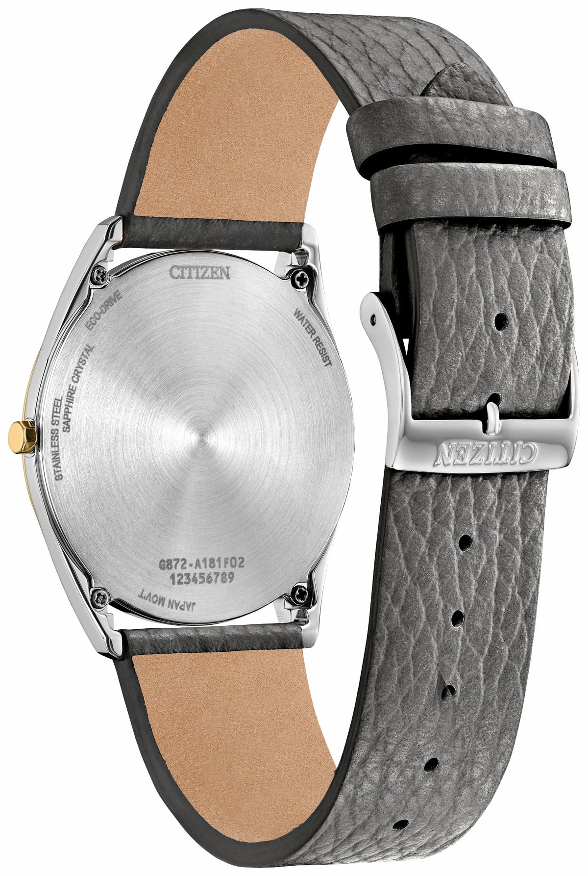 Suratto Gray Dial Leather Strap AR3124-07H - Citizen Smart Buy
