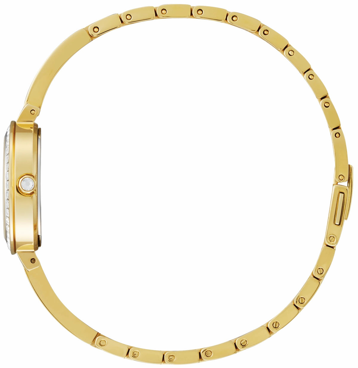 Silhouette Crystal White Dial Stainless Steel Bracelet EM0862-56D - Citizen Essential