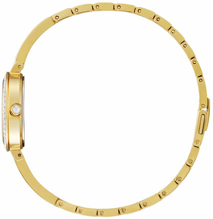 Silhouette Crystal White Dial Stainless Steel Bracelet EM0862-56D - Citizen Essential