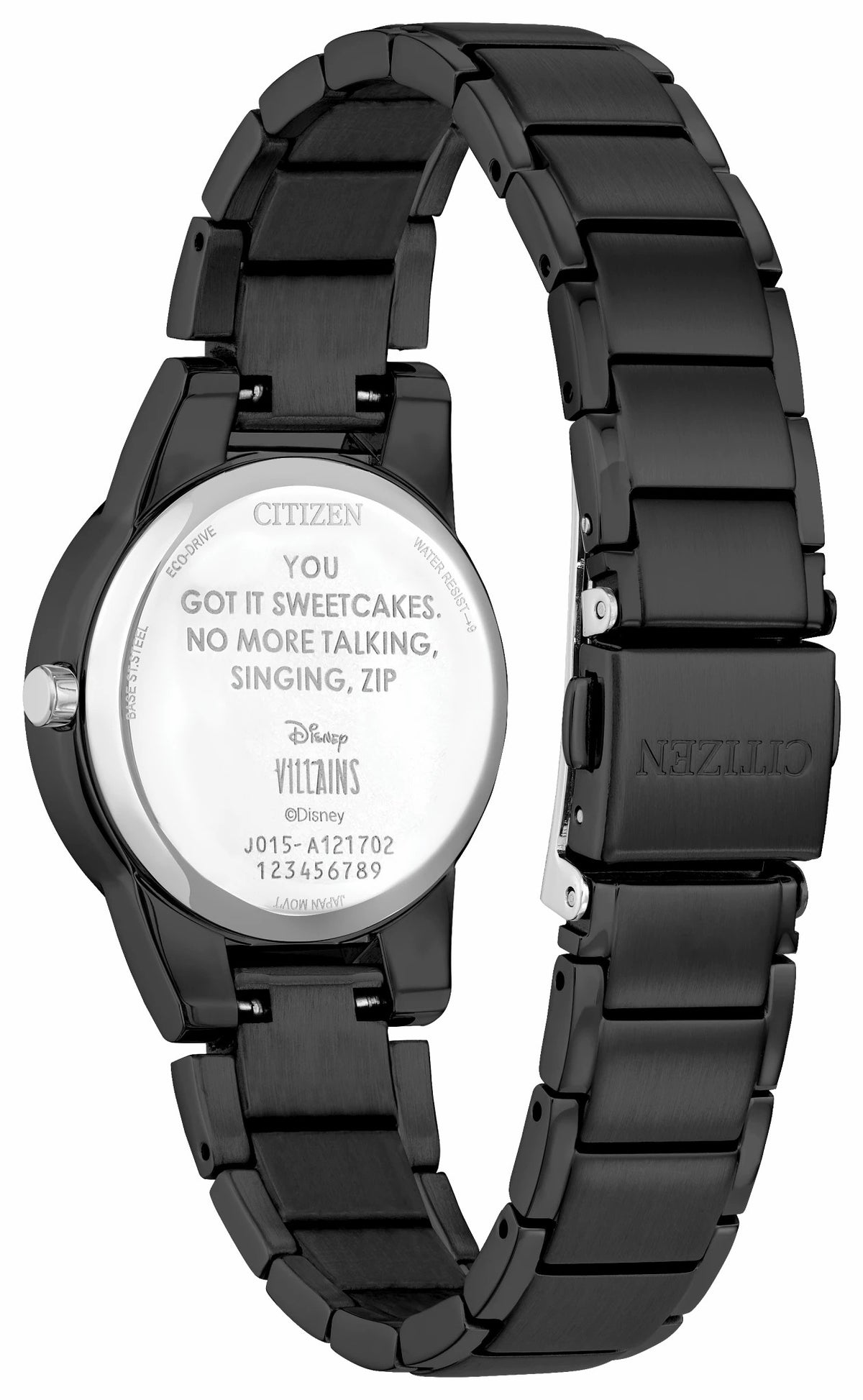 Ursula Black Dial Stainless Steel Bracelet GA1075-68W - Citizen Quality