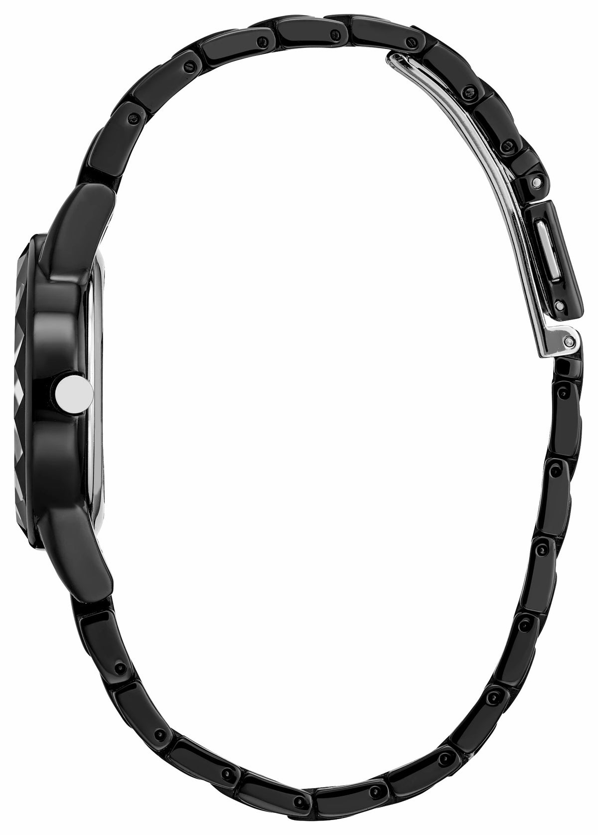 Ursula Black Dial Stainless Steel Bracelet GA1075-68W - Citizen Quality