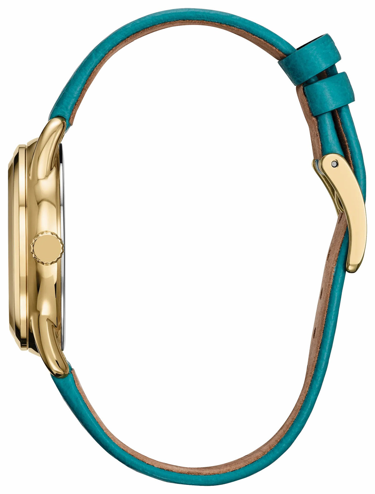 Moana's Ocean Adventure Champagne Dial Leather Strap FE6182-46Y - Citizen New