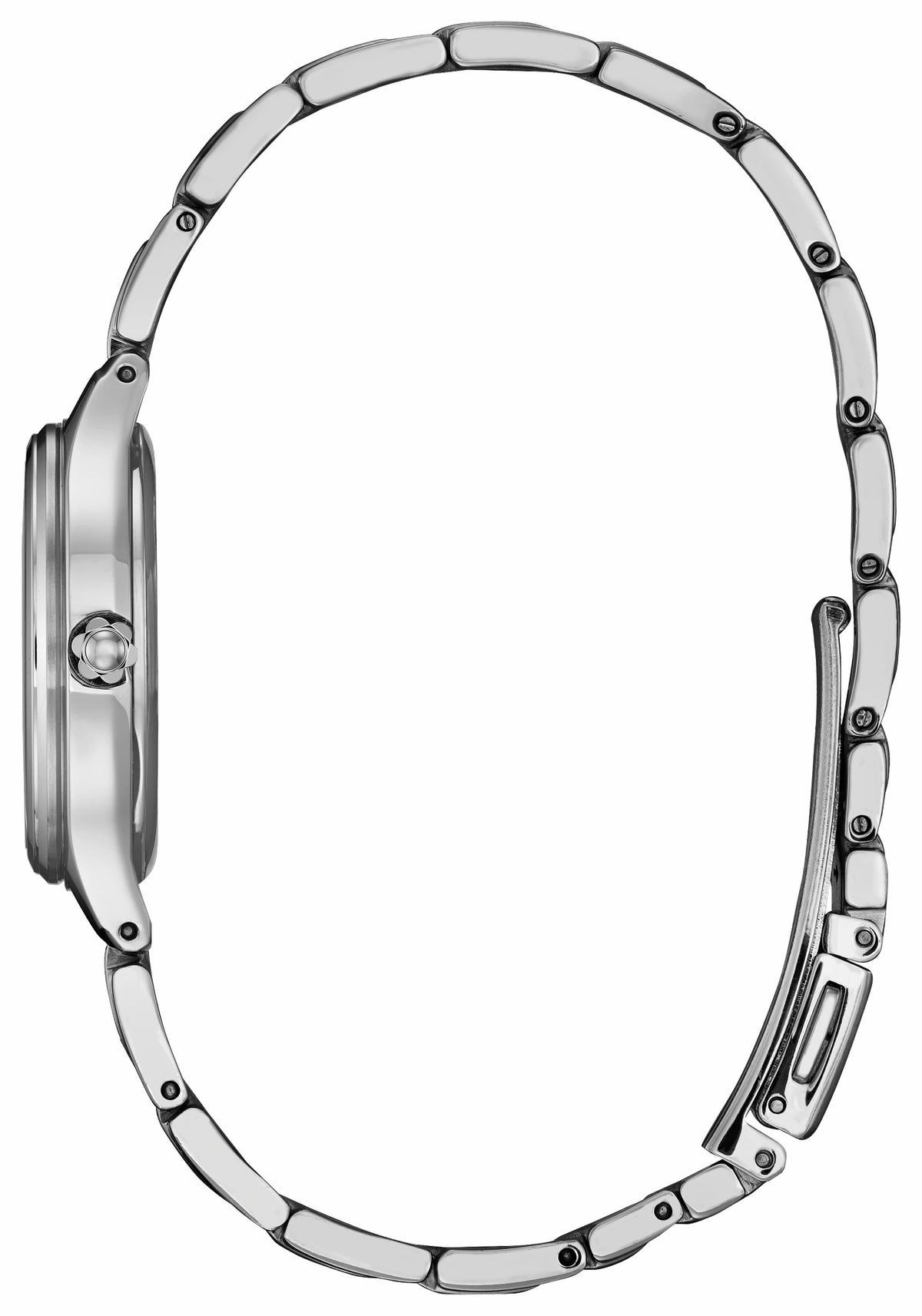 Mickey Mouse and Minnie Mouse Tango Gray Dial Stainless Steel Bracelet FE2101-58W - Citizen Everyday