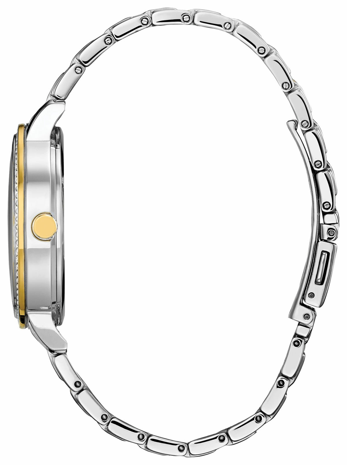 Mickey Crystal Silver-Tone Dial Stainless Steel Bracelet FE7044-52W - Citizen Trending