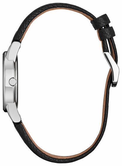 Maleficent's Charm Gray Dial Leather Strap GA1080-41Y - Citizen New