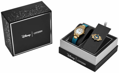 Aladdin 30th Anniversary White Dial Leather Strap GA1072-07D - Citizen Smart Buy
