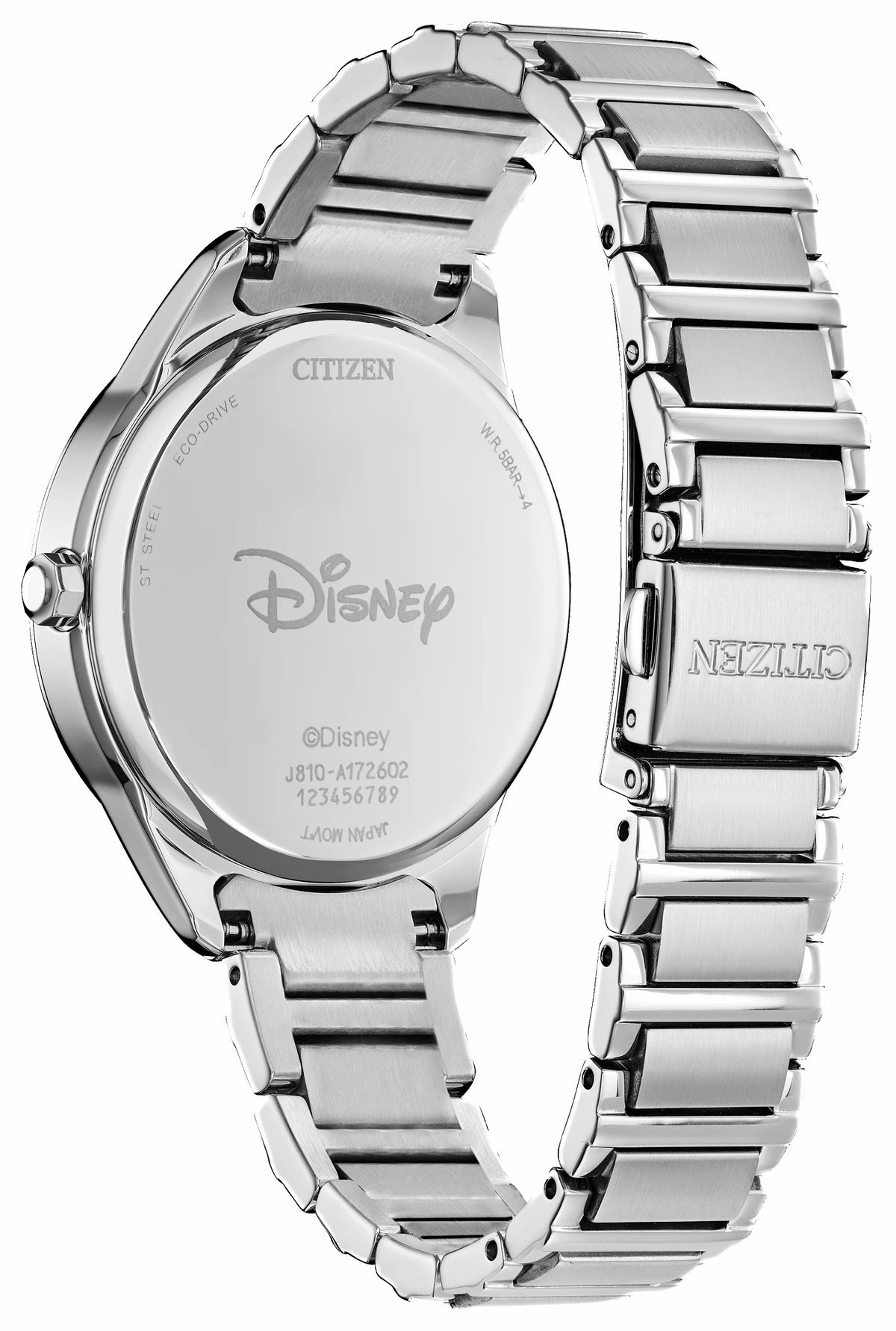 Dancing Minnie Blue Dial Stainless Steel Bracelet FE6106-52W - Citizen Deals