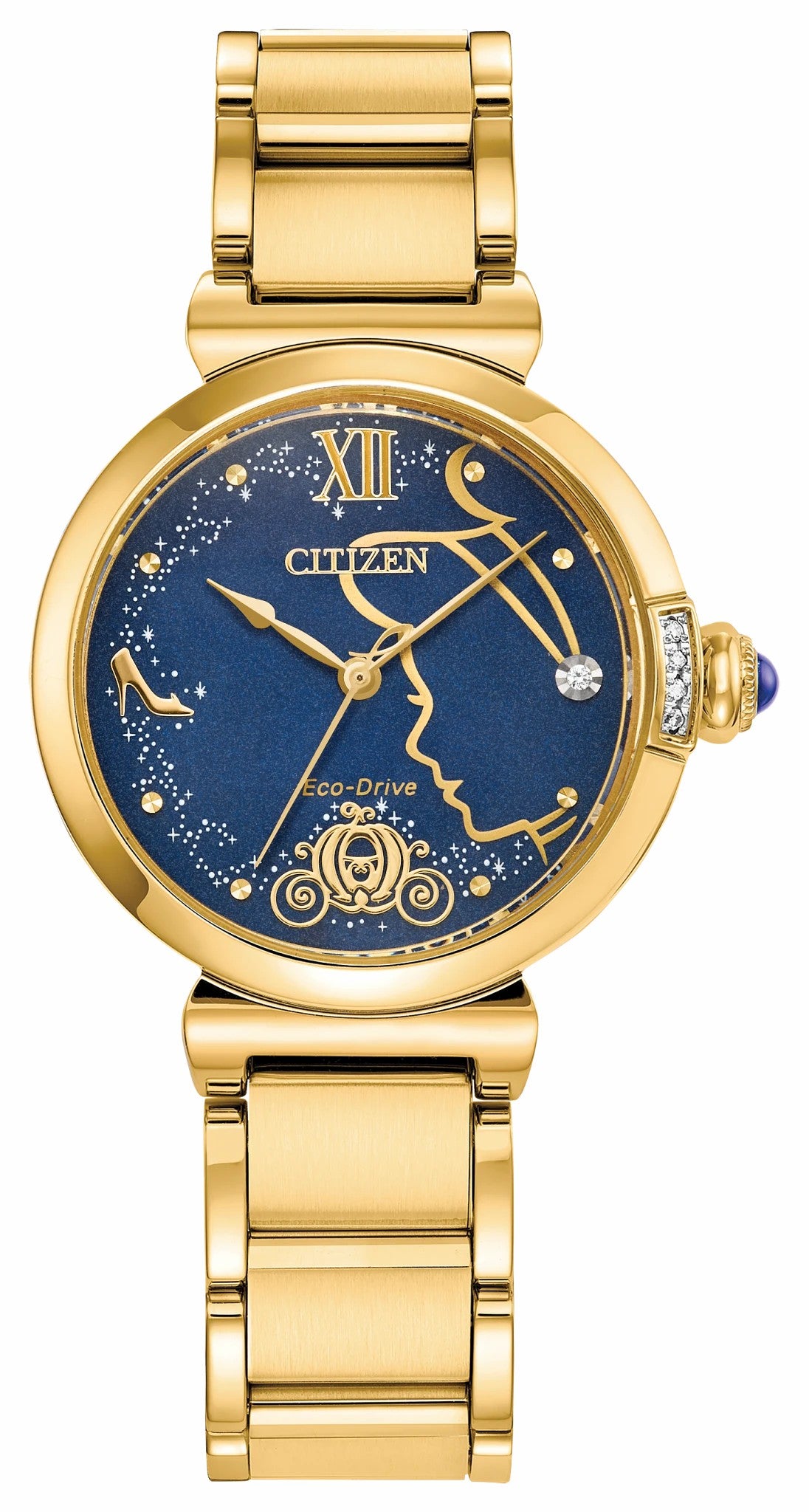 Citizen L Cinderella 75th Anniversary Blue Dial Stainless Steel Bracelet EM1068-69W - Citizen Recommended