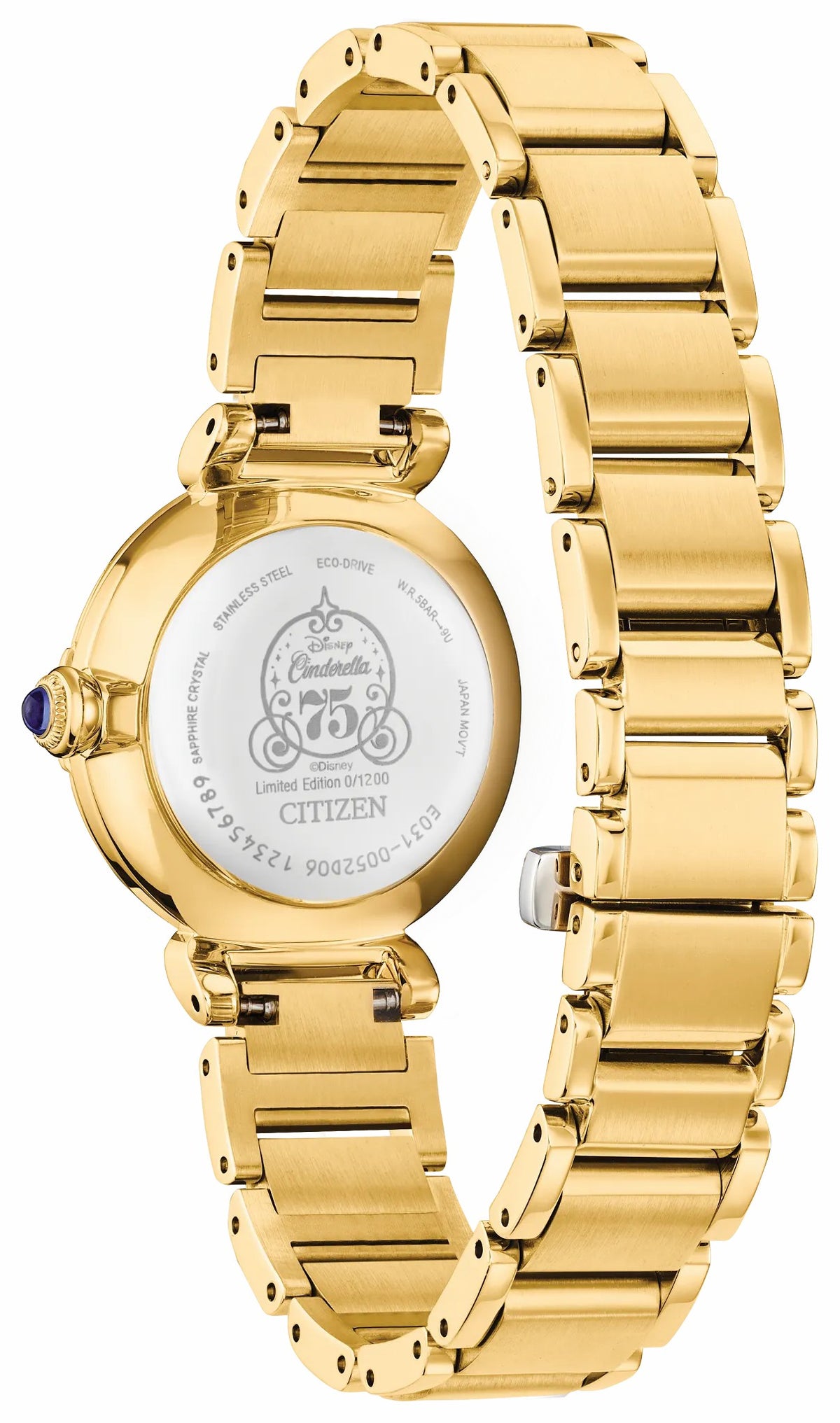 Citizen L Cinderella 75th Anniversary Blue Dial Stainless Steel Bracelet EM1068-69W - Citizen Recommended