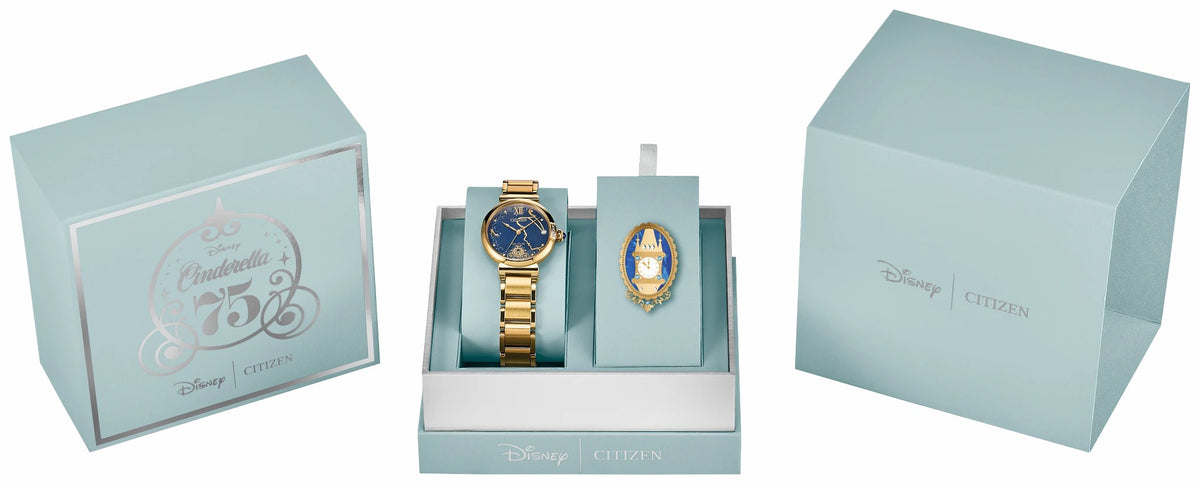 Citizen L Cinderella 75th Anniversary Blue Dial Stainless Steel Bracelet EM1068-69W - Citizen Recommended