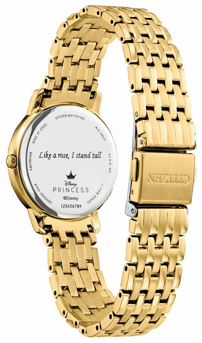 Belle Diamond Champagne Dial Stainless Steel Bracelet EX1492-59W - Citizen Value
