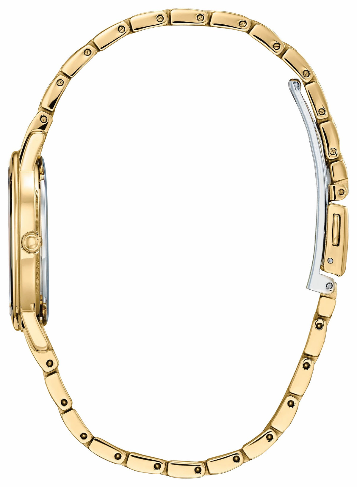 Belle Diamond Champagne Dial Stainless Steel Bracelet EX1492-59W - Citizen Value