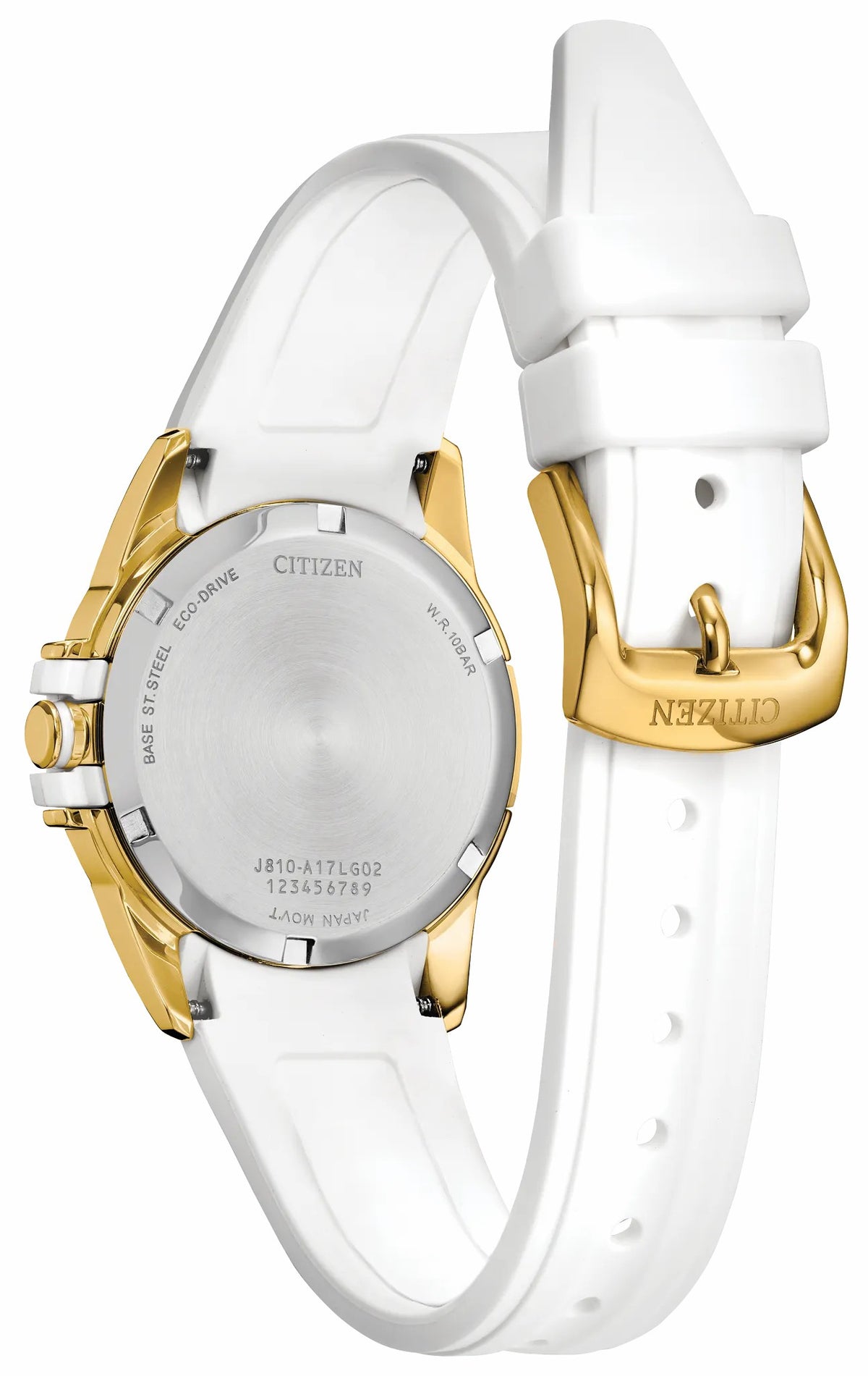 Veya Silver-Tone Dial Silicone Strap FE1262-03A - Citizen Smart Buy