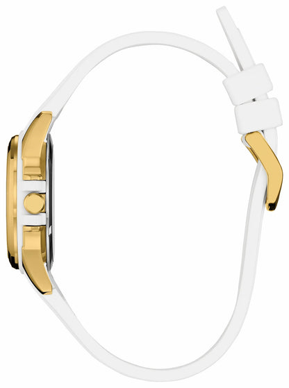 Veya Silver-Tone Dial Silicone Strap FE1262-03A - Citizen Smart Buy