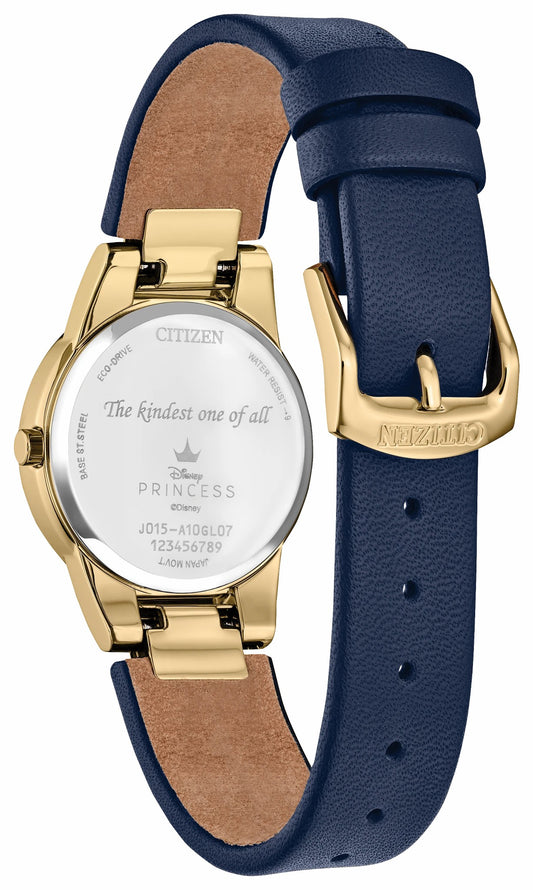 Snow White Flora Beige Dial Leather Strap GA1079-41W - Citizen Premium