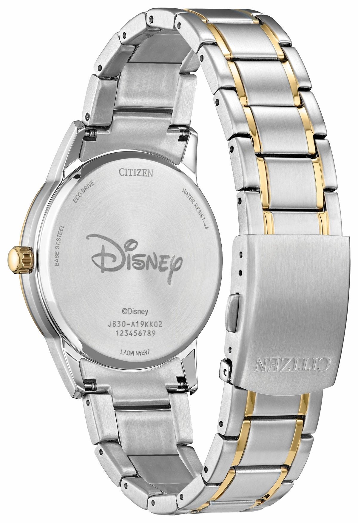 Sorcerer's Apprentice Mickey Blue Dial Stainless Steel Bracelet FE7064-71W - Citizen Sale