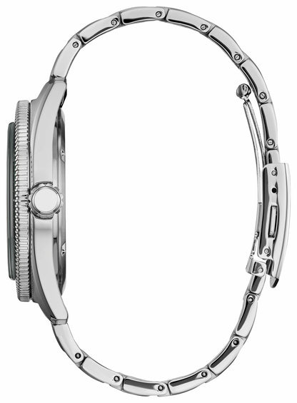 Tee Time Mickey Green Dial Stainless Steel Bracelet AW1595-78W - Citizen Top Pick