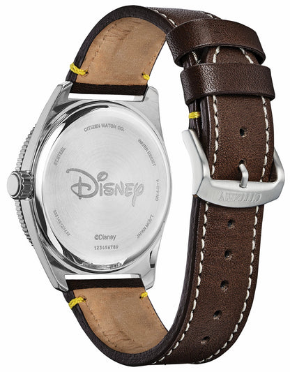 Mickey Mouse Blue Dial Leather Strap AW1599-00W - Citizen Great Value