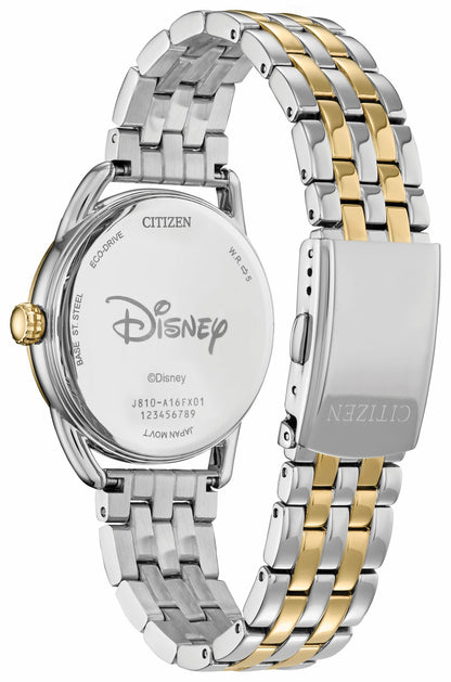 Empowered Minnie Mouse White Dial Stainless Steel Bracelet FE6084-70W - Citizen Customer Favorite