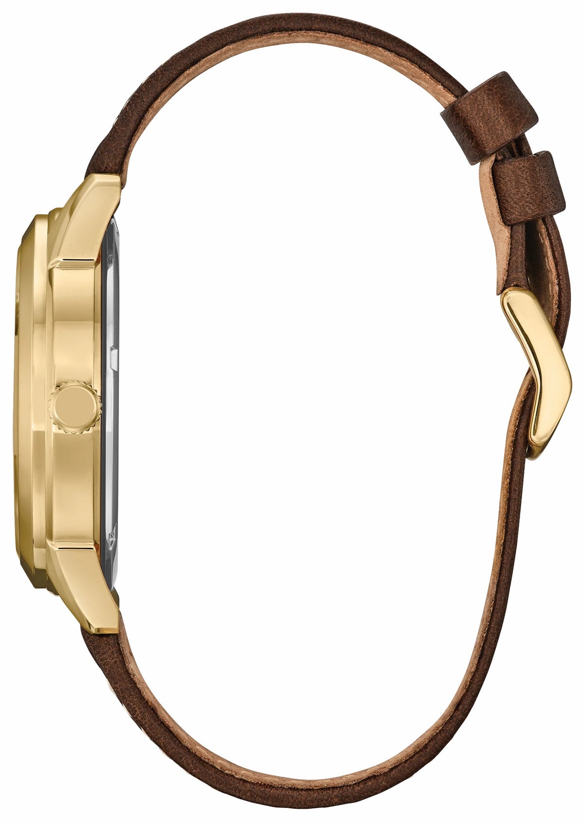 Donald Duck and Crew Beige Dial Leather Strap AW0093-04W - Citizen Featured