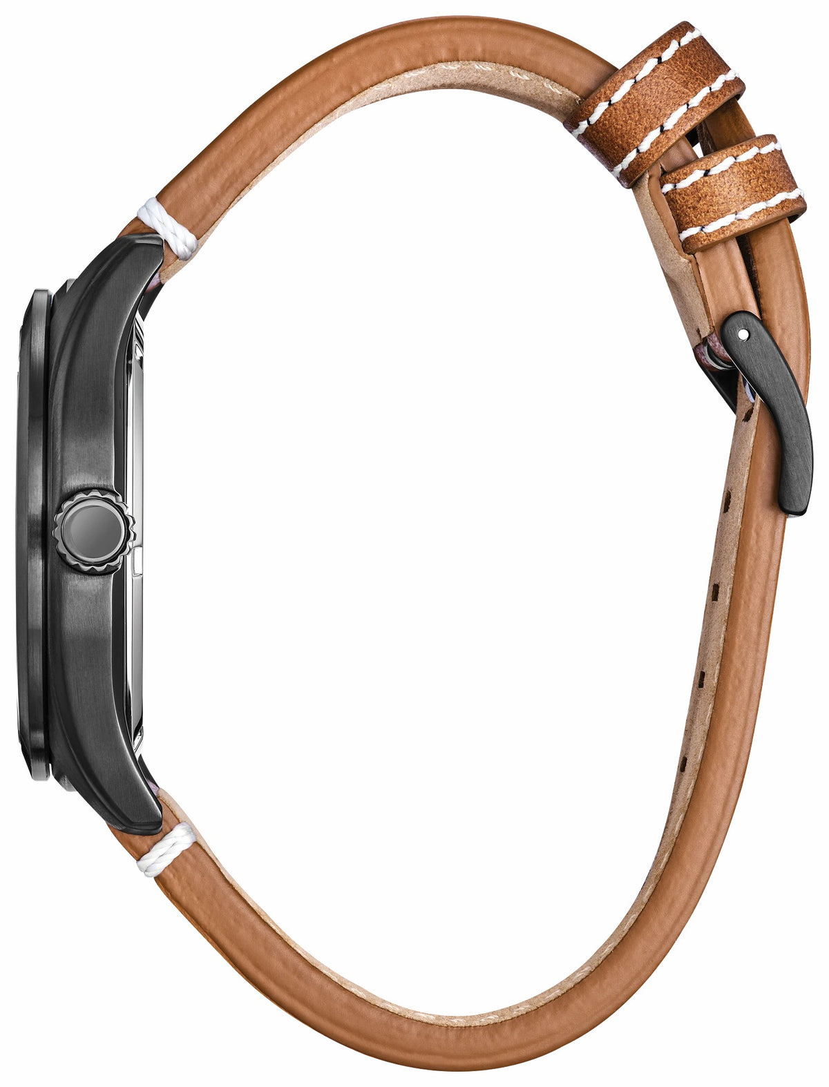Batter's up Mickey Brown Dial Leather Strap BV1089-05W - Citizen Essential