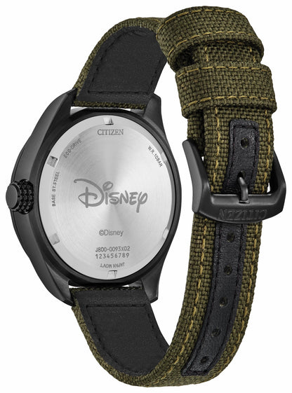 Alpine Mickey Mouse Green Dial CORDURA® Strap AW0148-47W - Citizen Value
